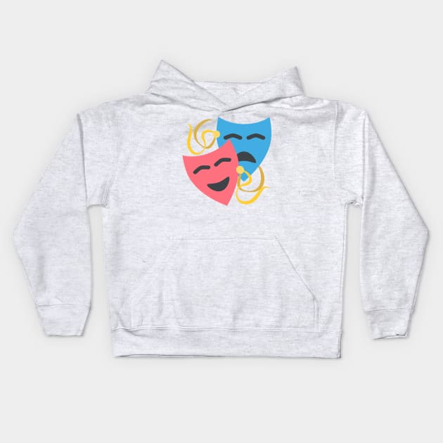 face masks Kids Hoodie by sarahnash